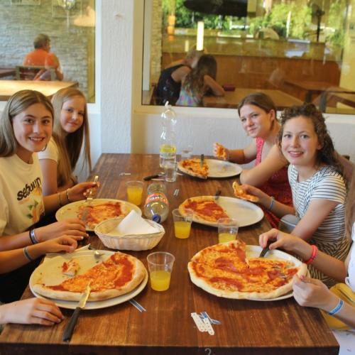 Pizzaessen
