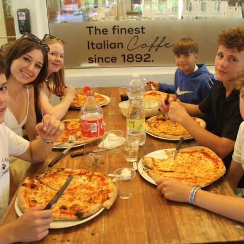 Pizzaessen