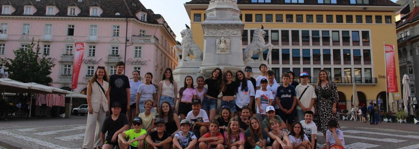 Gruppenbild 2c und 2d in Bozen